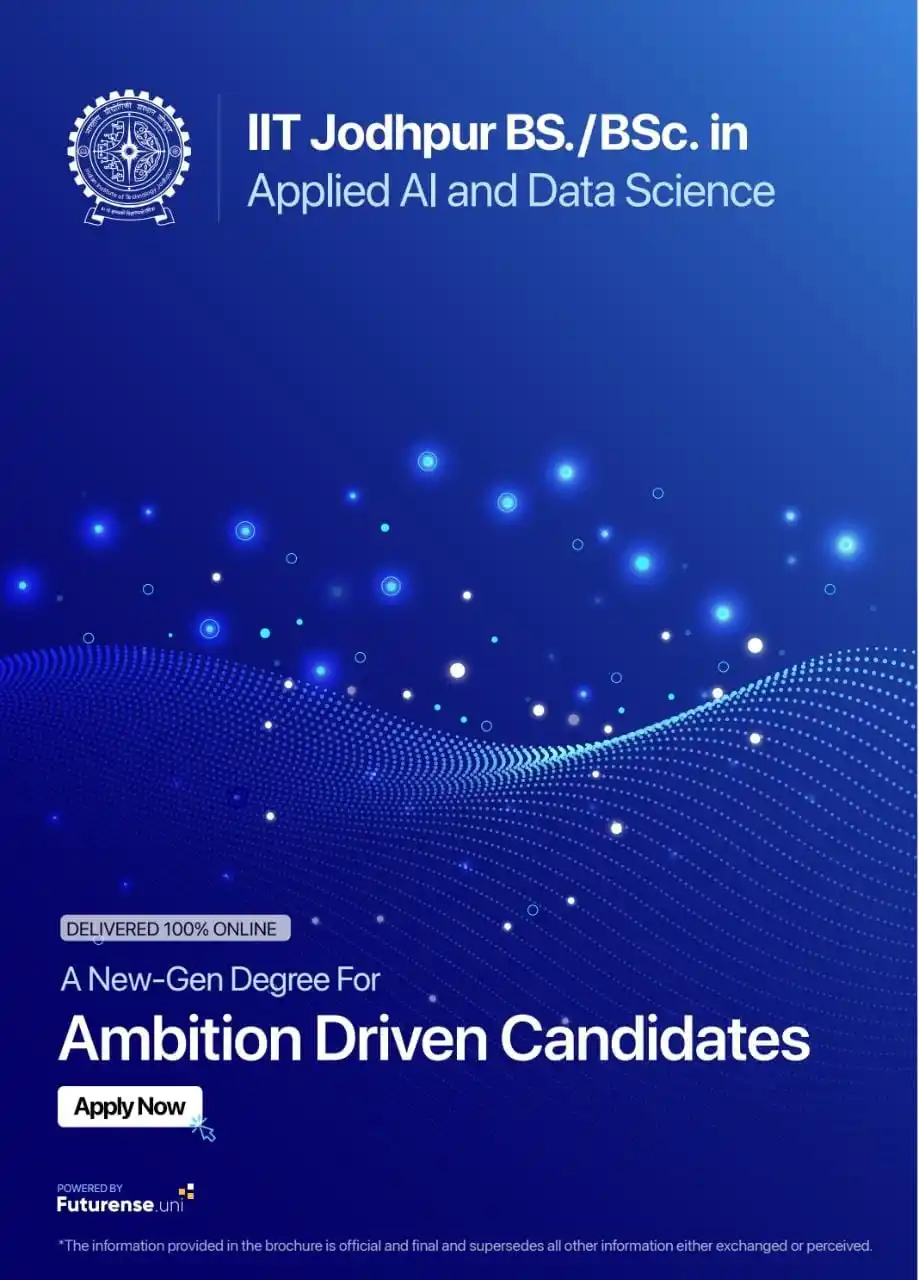 Image from Physics Aspirants: BS/BSc in Applied AI and Data Science by IIT Jodhpur https://www.iitj...