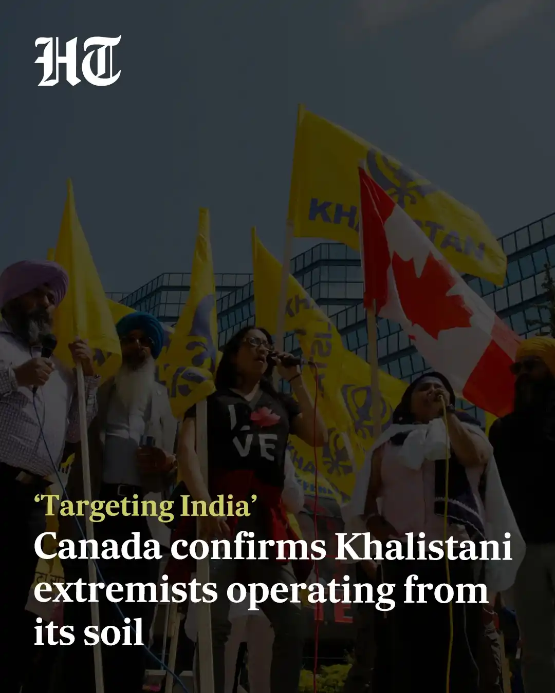 Image from Hindustan Times: Canada’s top intelligence agency has officially acknowledged that a “s...