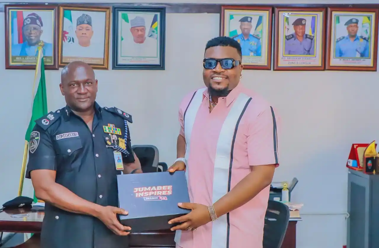 Image from JUMABEE: Earlier today with the Commissioner of Police (CP Miller Dantawaye) an...