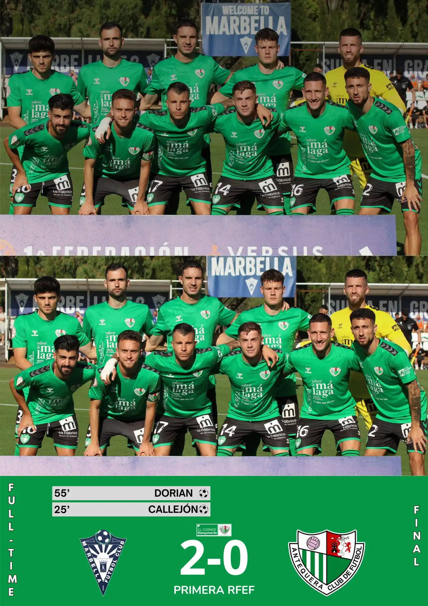 Image from El Córner Blanquiverde: 𝗙𝗶𝗻𝗮𝗹 𝗱𝗲𝗹 𝗽𝗮𝗿𝘁𝗶𝗱𝗼: 𝟮-𝟬  ❌ Terminamos la liga regular ...