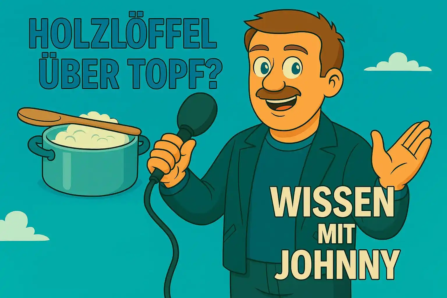 Image from Wissen mit Johnny: *Frage des Tages* heute von Kathi: _Warum kocht das Wasser nicht über,...