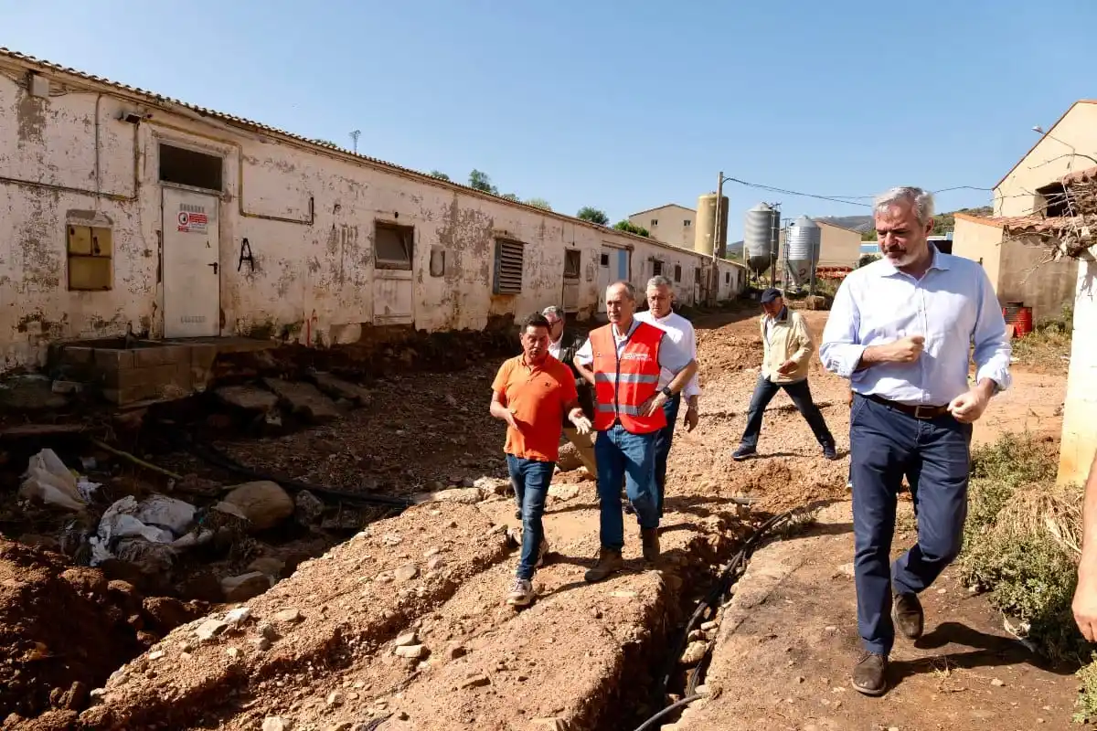 Image from ARAINFO: "Fue el pueblo quien nos salvó": enfado en Azuara contra un Azcón que ...
