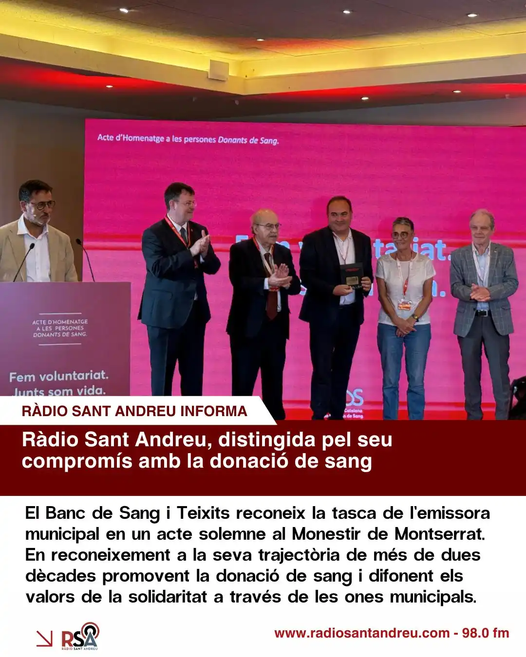 Image from Ràdio Sant Andreu: https://www.radiosantandreu.com/radio-sant-andreu-distingida-pel-seu-c...