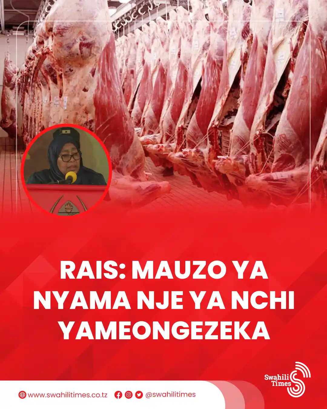 Image from Swahili Times: "Kutokana na juhudi ndogo ambazo tumeanza kuzifanya katika kudhibiti m...