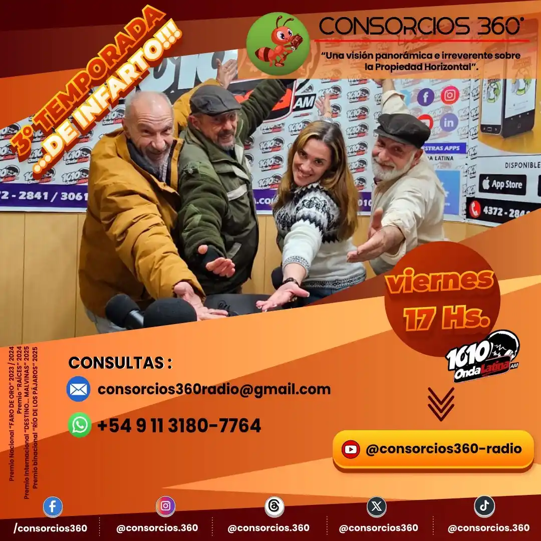 Image from Consorcios 360: Mañana, en otro programa de esta 3ª temporada "...DE INFARTO!!!", tend...
