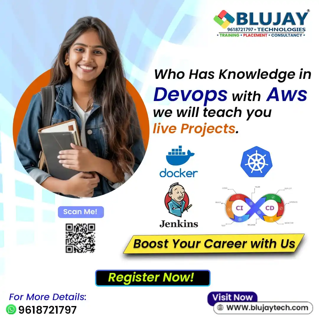 Image from Blujay Technologies !! Trainings | placements| Consulting : 🚀 Master DevOps with BluJay Technologies! Get hands-on and industry-r...