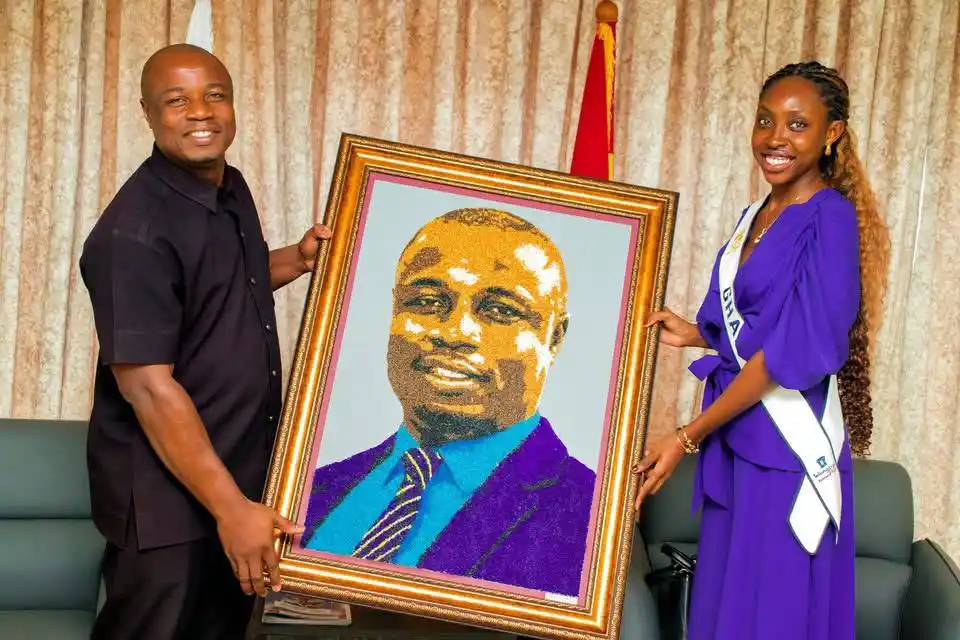 Image from Student Times - UPSA: Our beauty queen, Miss Jutta Ama Pokuah Addo, has returned home after ...
