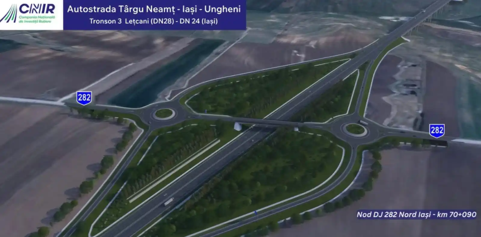 Image from Ziarul de Iași: Pas important pentru Autostrada Unirii. CNIR: „Am lansat în licitaţie ...