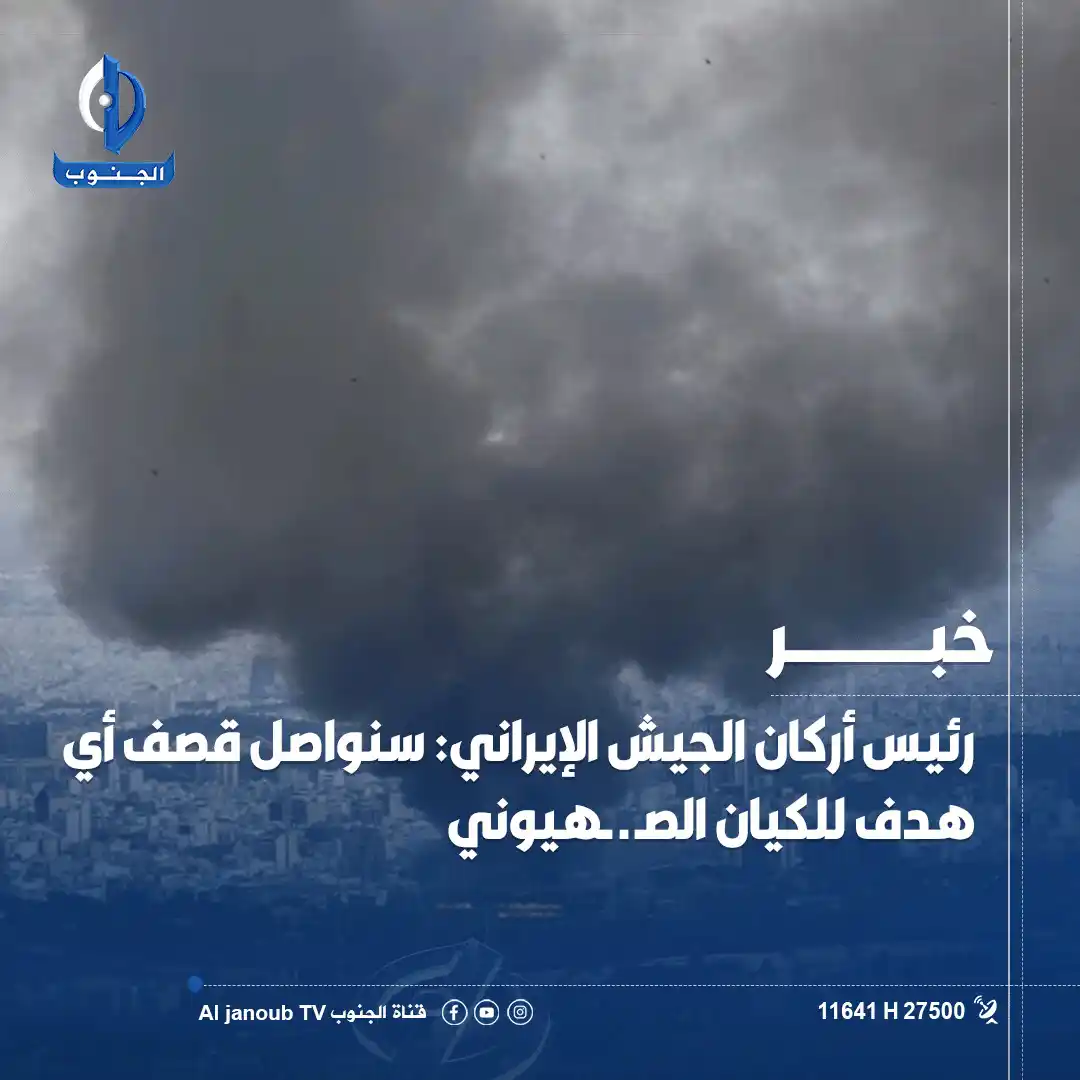 Image from قناة الجنوب الفضائية: رئيس أركان <a class="text-blue-500 hover:underline cursor-pointer" hre...