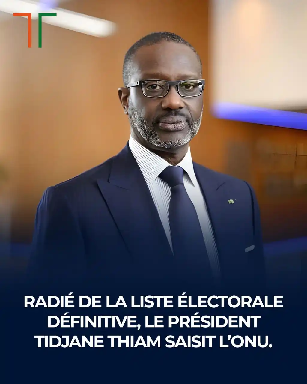 Tidjane Thiam Officiel post