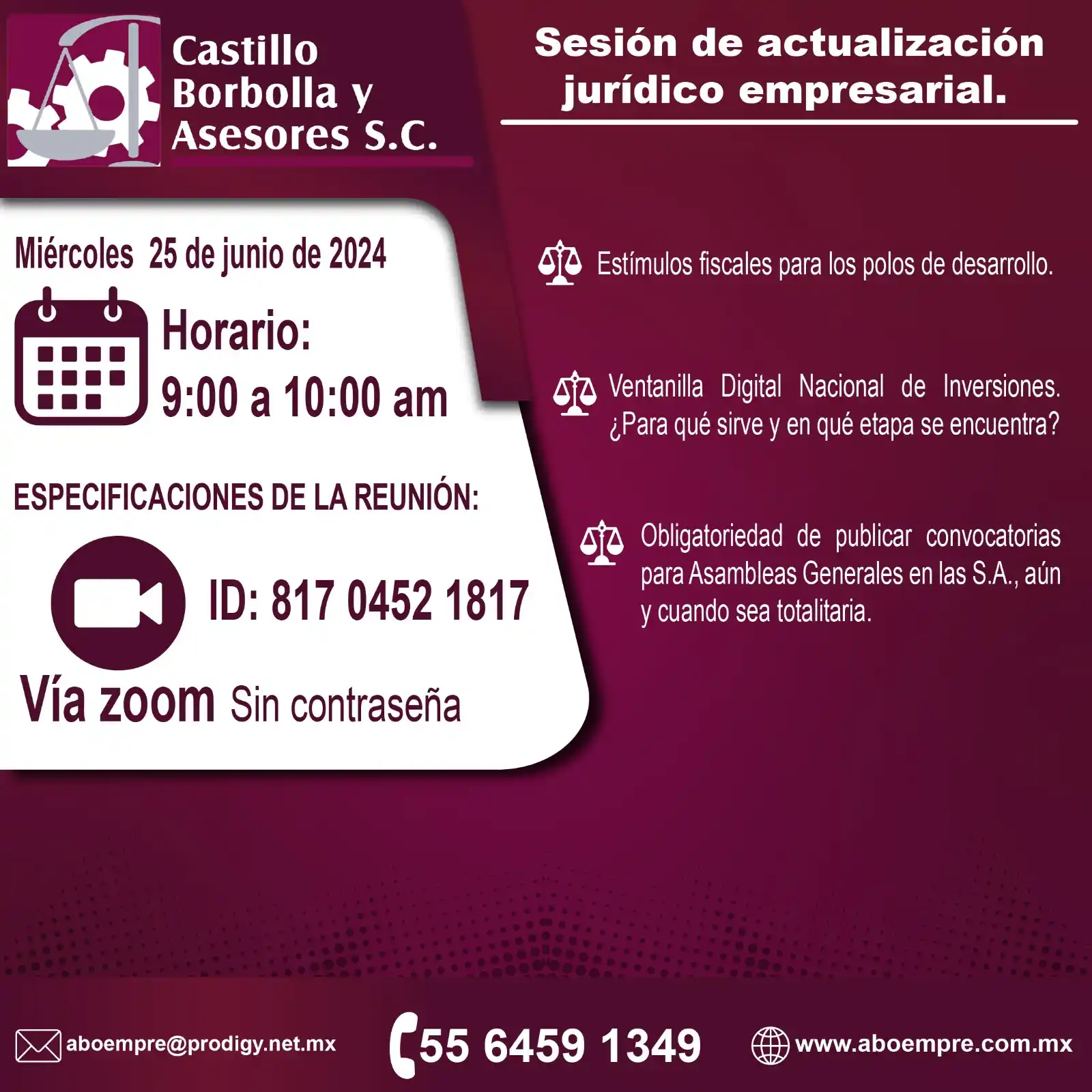 CASTILLO BORBOLLA Y ASESORES post