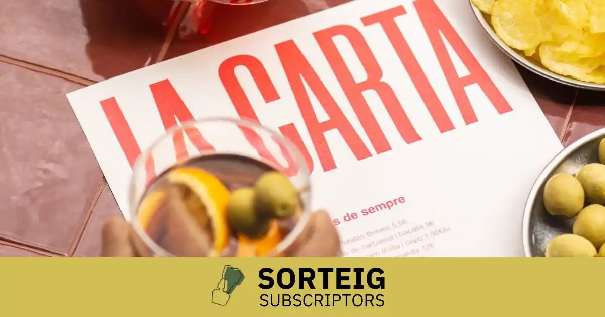 Image from Pallars Digital: 🎁🍸 *SORTEIG SUBSCRIPTORS*: Aquest juny, entre totes les persones sub...