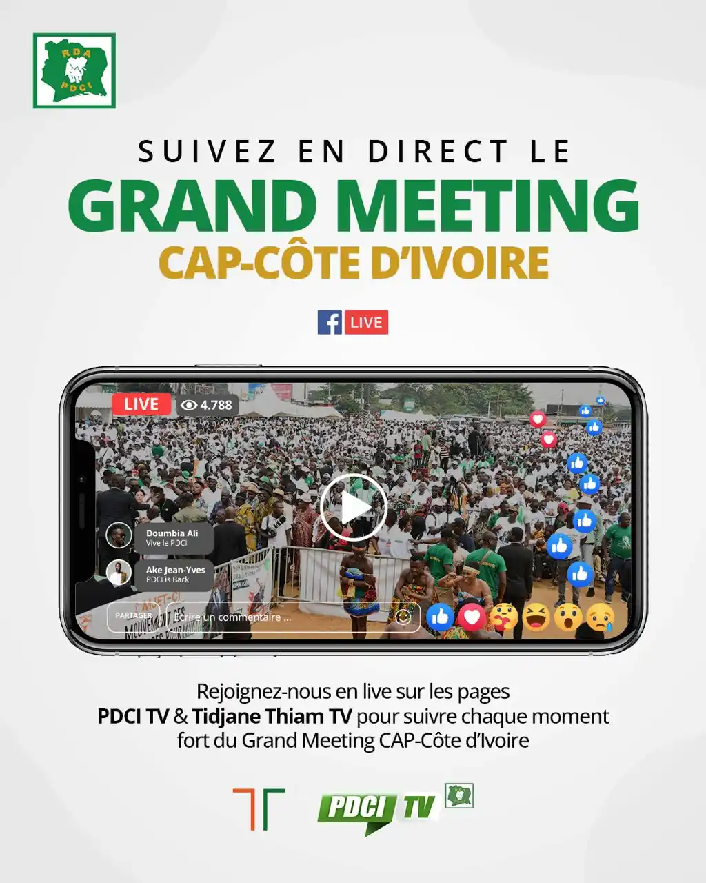 Tidjane Thiam Officiel post