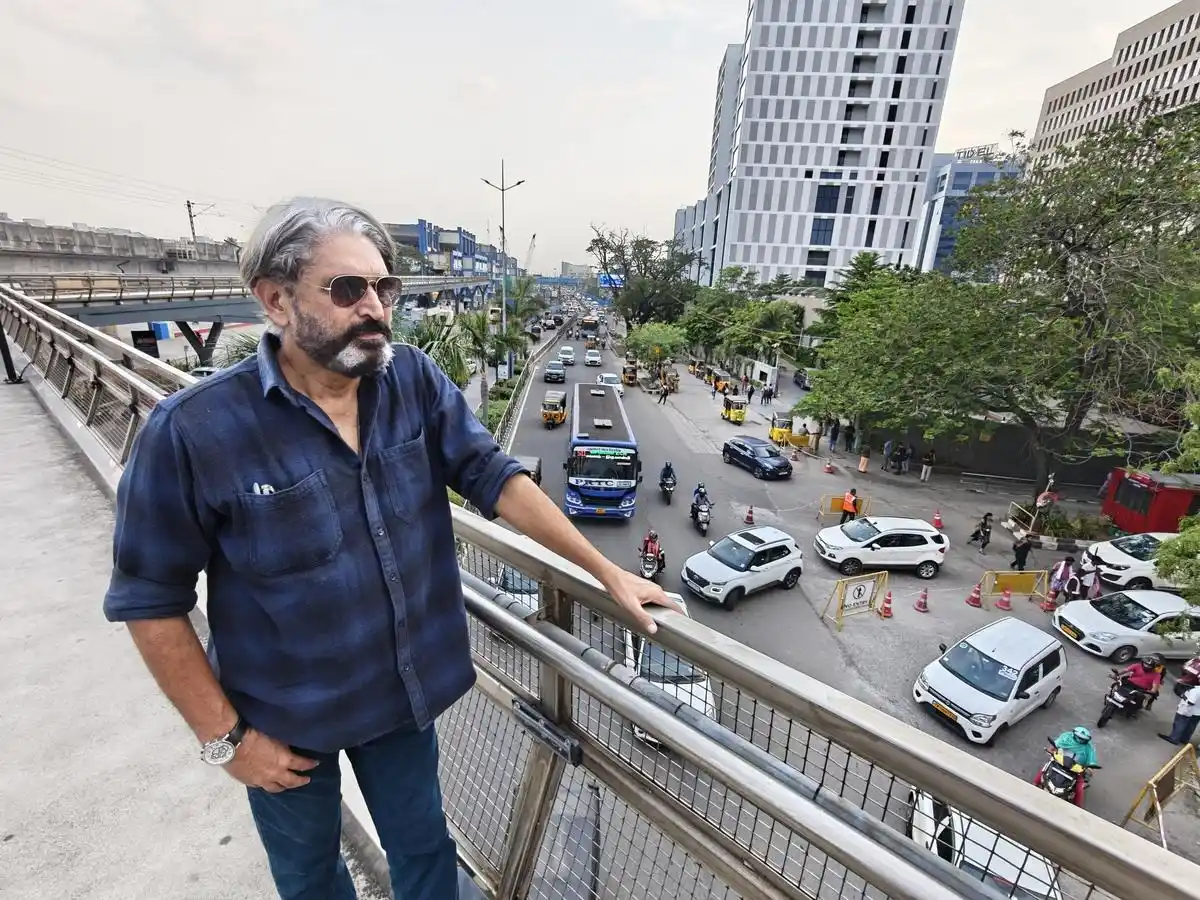 Image from The Hindu News: Suresh Chandra Menon is explaining the need for a U-turn at a particul...