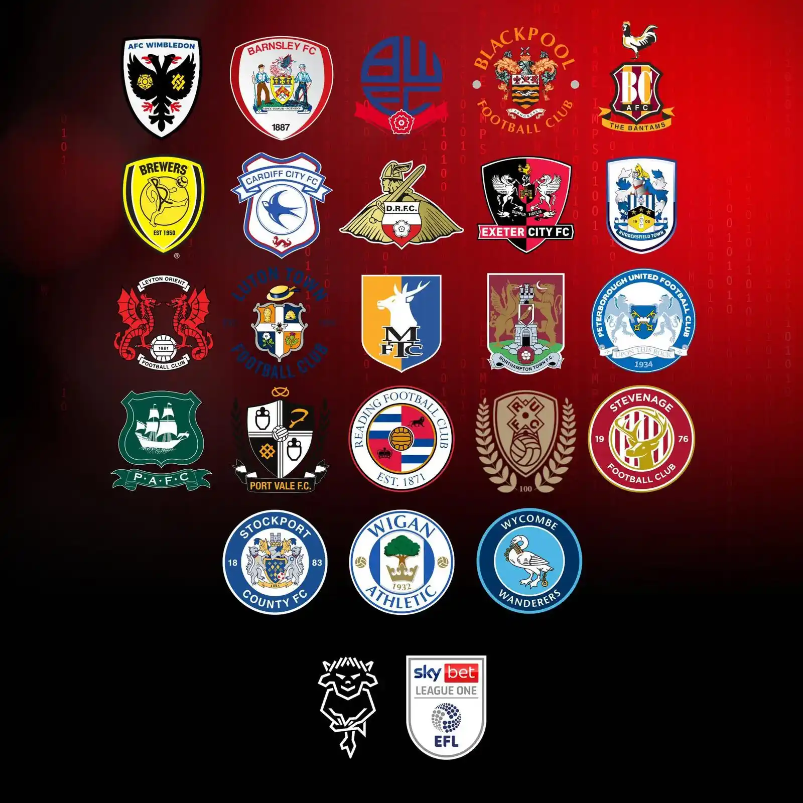 Image from Lincoln City Football Club: 🏟️ The 2025/26 Sky Bet League One line-up! 🎟️ Secure your seat at t...