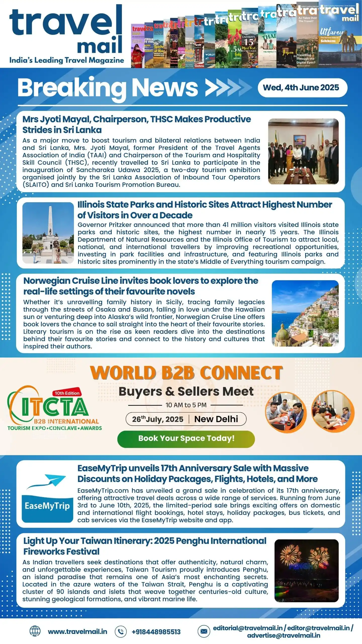 Travel Mail post