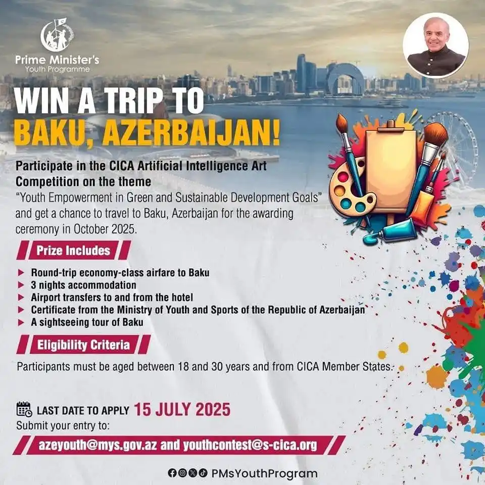 Image from World Scholarships 👩🏫 : *Your Imagination Could Take You to Baku!* Create stunning AI-generate...