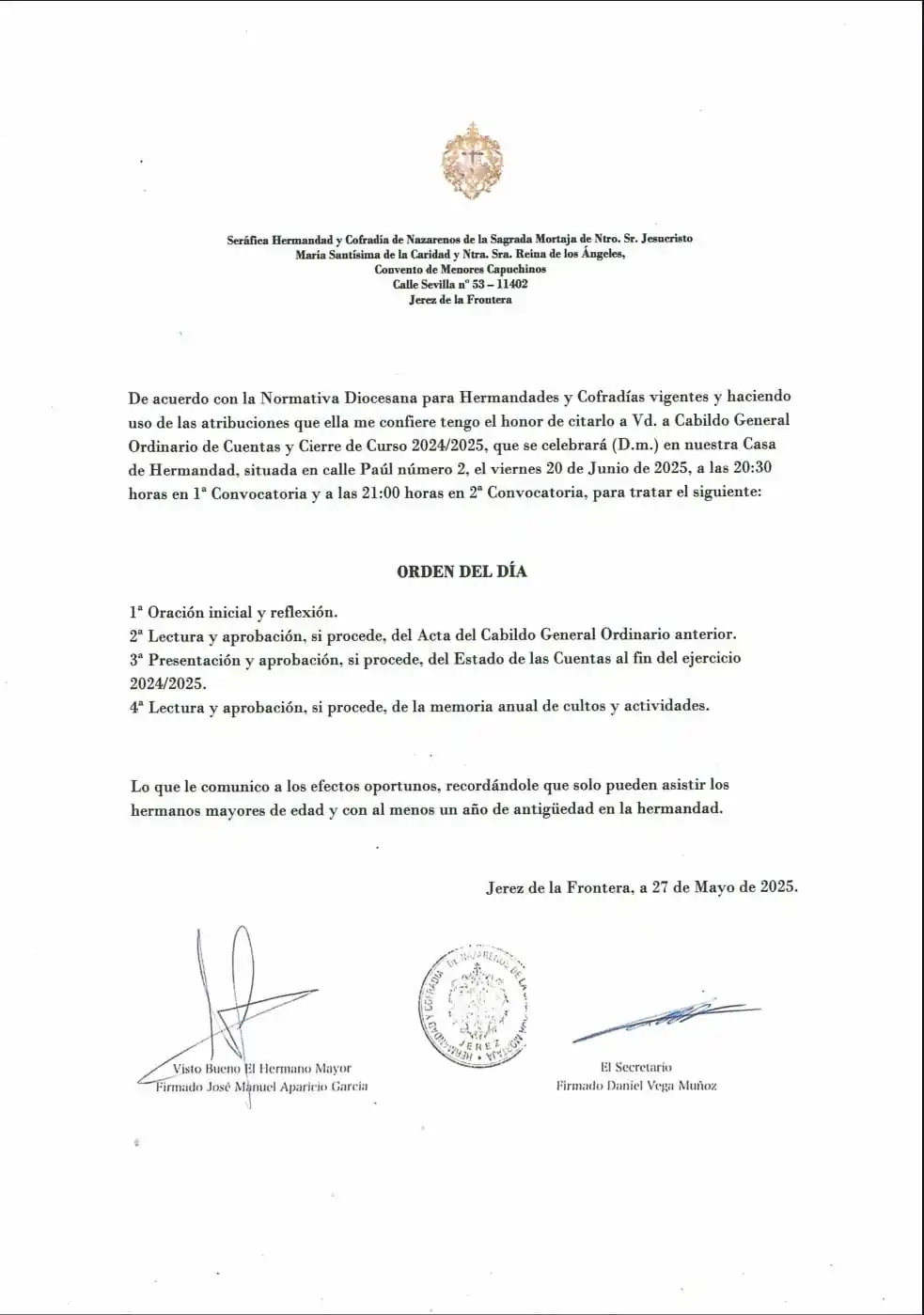 Image from Seráfica Hermandad de la Sagrada Mortaja: *<a class="text-blue-500 hover:underline cursor-pointer" href="/hashta...