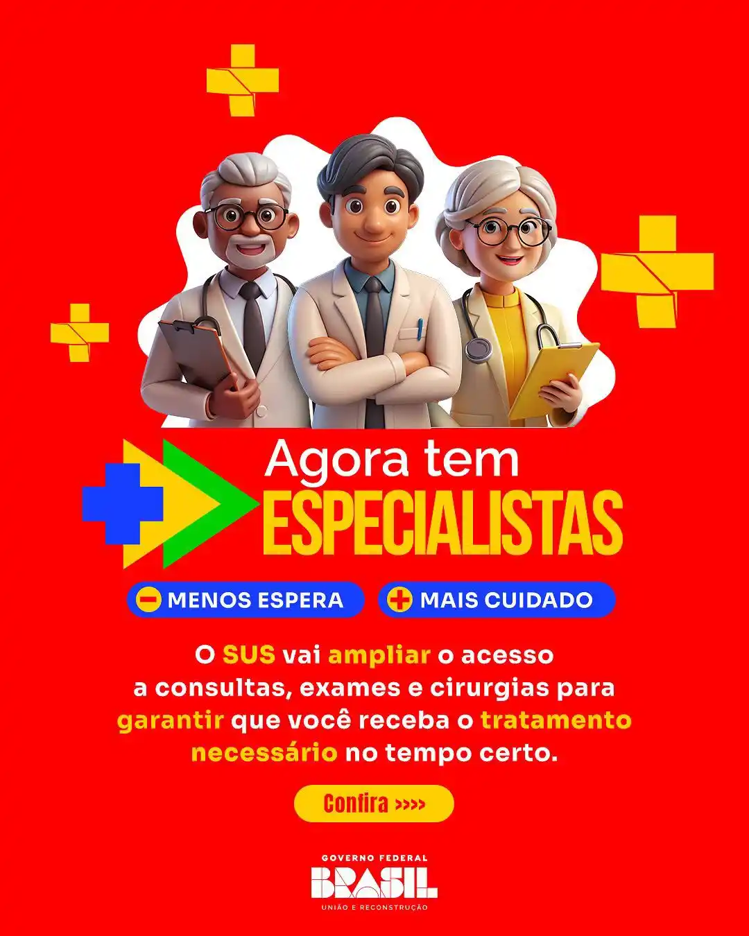 Image from PT - Partido dos Trabalhadores: ✨ Chegou o Agora Tem Especialistas! ✨  O novo programa do Ministério d...