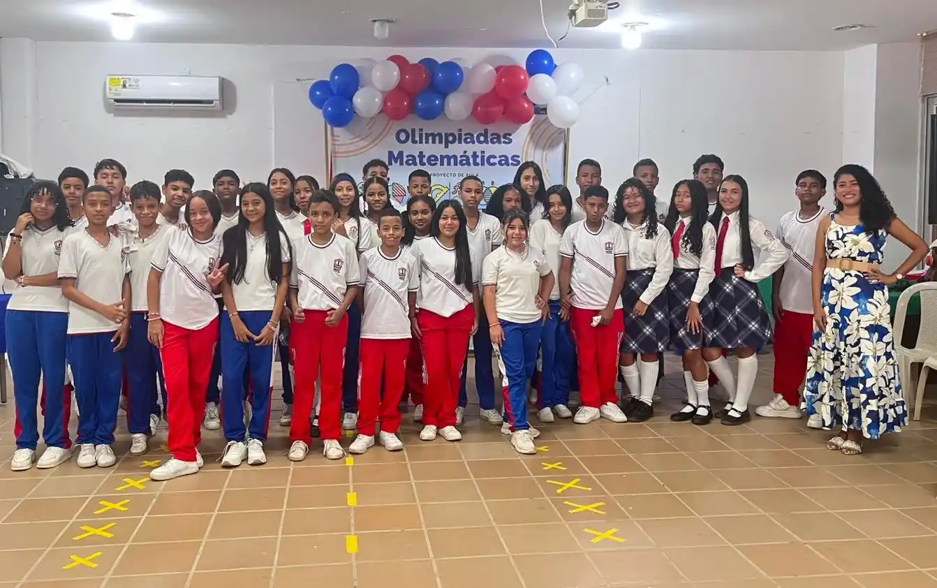 Image from La Guajira Hoy: 🔢 Con innovación y trabajo colaborativo, las Olimpiadas Matemáticas 2...