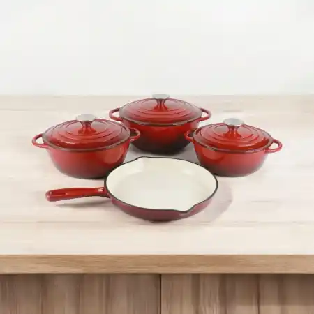 Image from One Deal A Day: *Cookhouse 7-Piece Cast Iron Cookware Set*  *THIS PRICE ONCE OFF ONLY ...