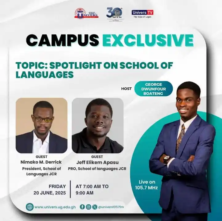 Image from Radio Univers 1057fm: Discover the world of languages! Join us tomorrow morning on Campus Ex...