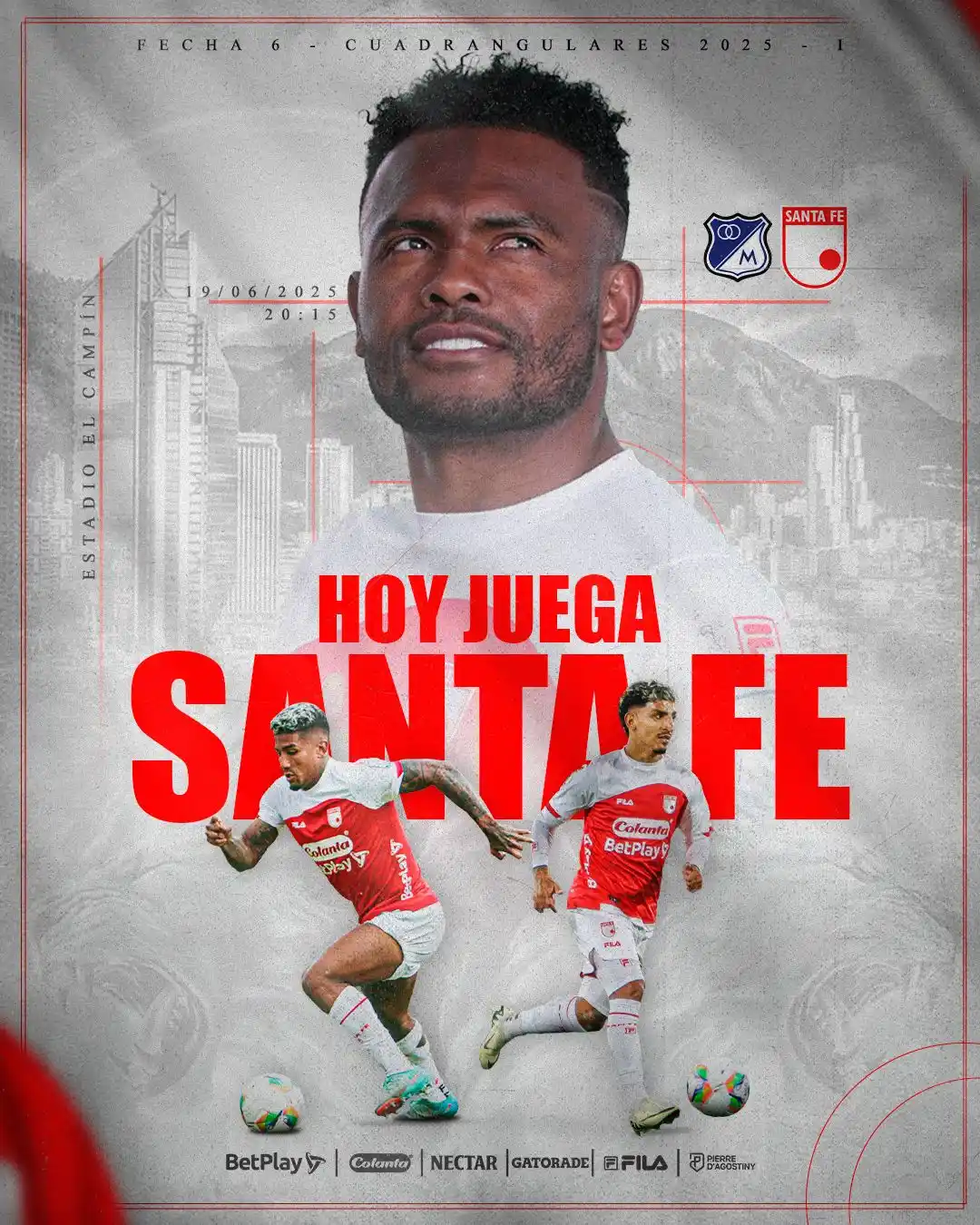 Image from Independiente Santa Fe ๐ฎ๐ฉ: ยก๐๐ฃ ๐ก๐ ๐๐ง๐๐ฃ๐๐ ๐๐๐ฅ๐๐ฉ๐๐ก ๐๐๐ฎ ๐ช๐ฃ๐ ๐๐๐ฃ๐๐... ๐ฎ๏ฟฝ...