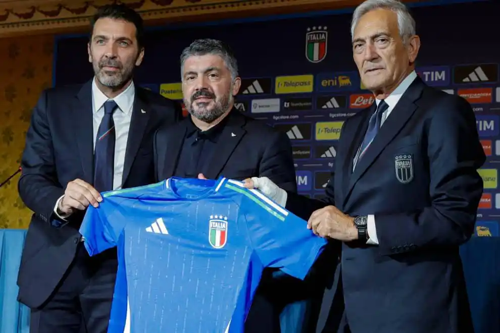 Image from GLOBAL SPORTS NEWS ✅: Gennaro Gattuso has been officially unveiled as Italy's new head coach...