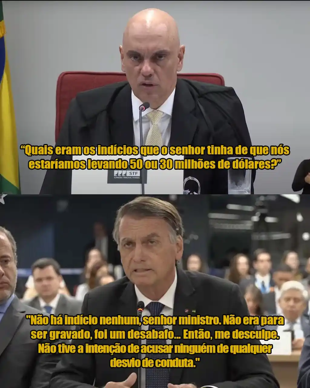 Image from PT - Partido dos Trabalhadores: 🚨 Moraes desmente Bolsonaro e expõe fake news ao vivo Ao ser confron...