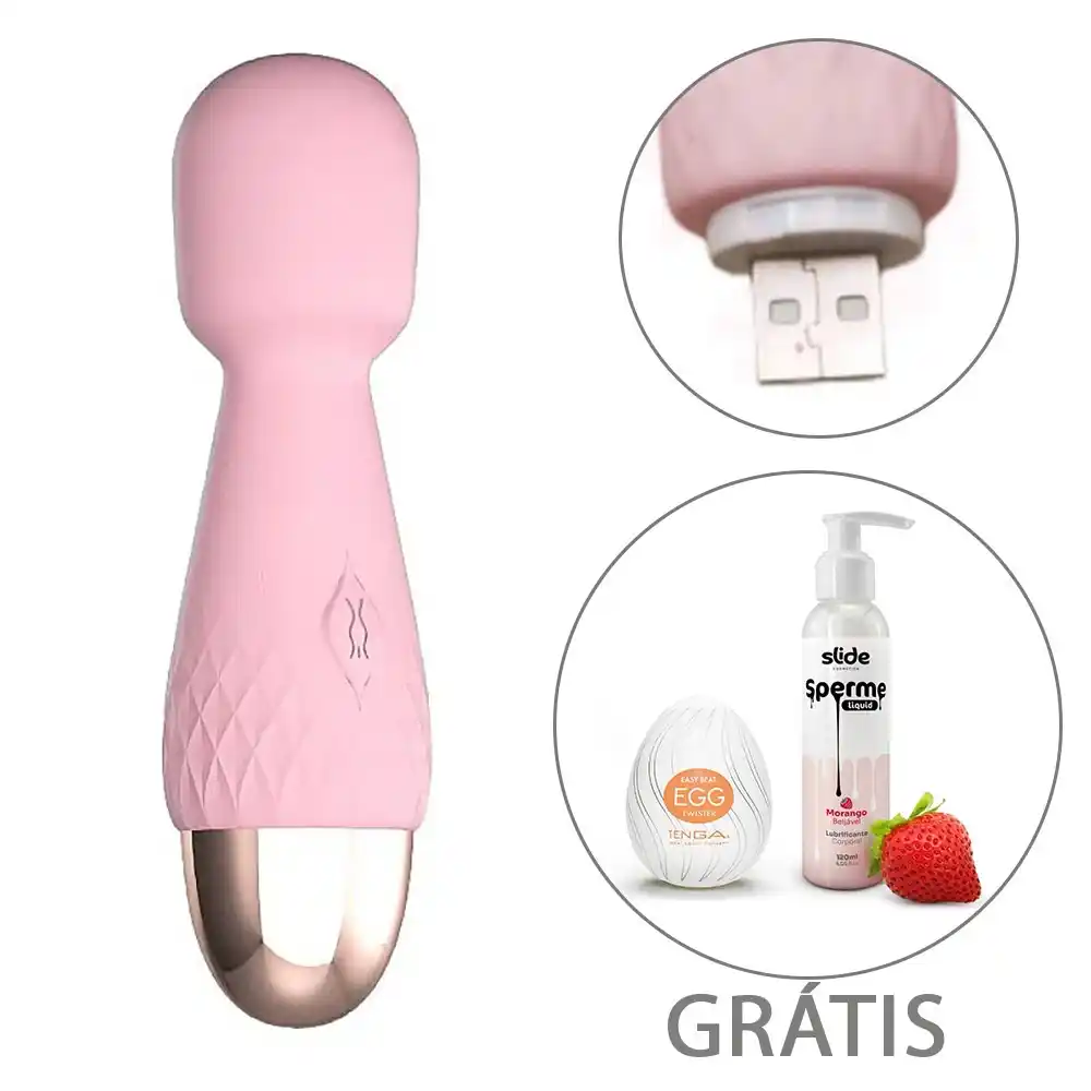 Image from Loja do Prazer News: *[NOVO] Acesse AGORA:* https://www.lojadoprazer.com.br/vibrador-bullet...