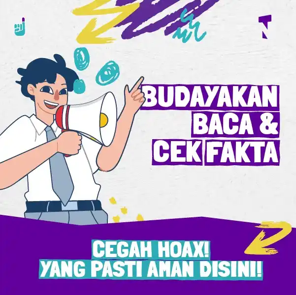 Image from Kompetisi Sains Ruangguru 2025 🏆: *Peran Generasi Muda untuk Menangkal Hoax!*💥  Waspada Hoaks!🚨  Cek y...
