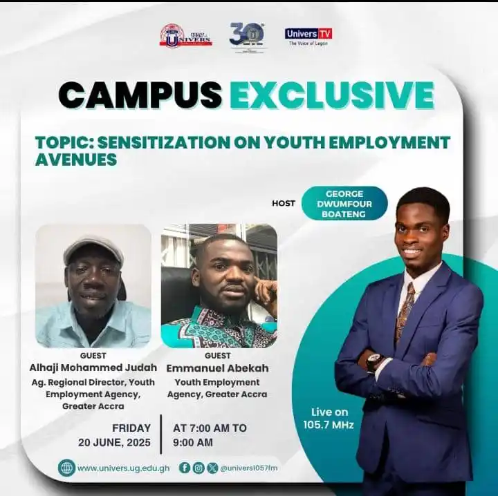 Image from Radio Univers 1057fm: Ready to explore your career path?  Join us tomorrow for a 'Campus Exc...