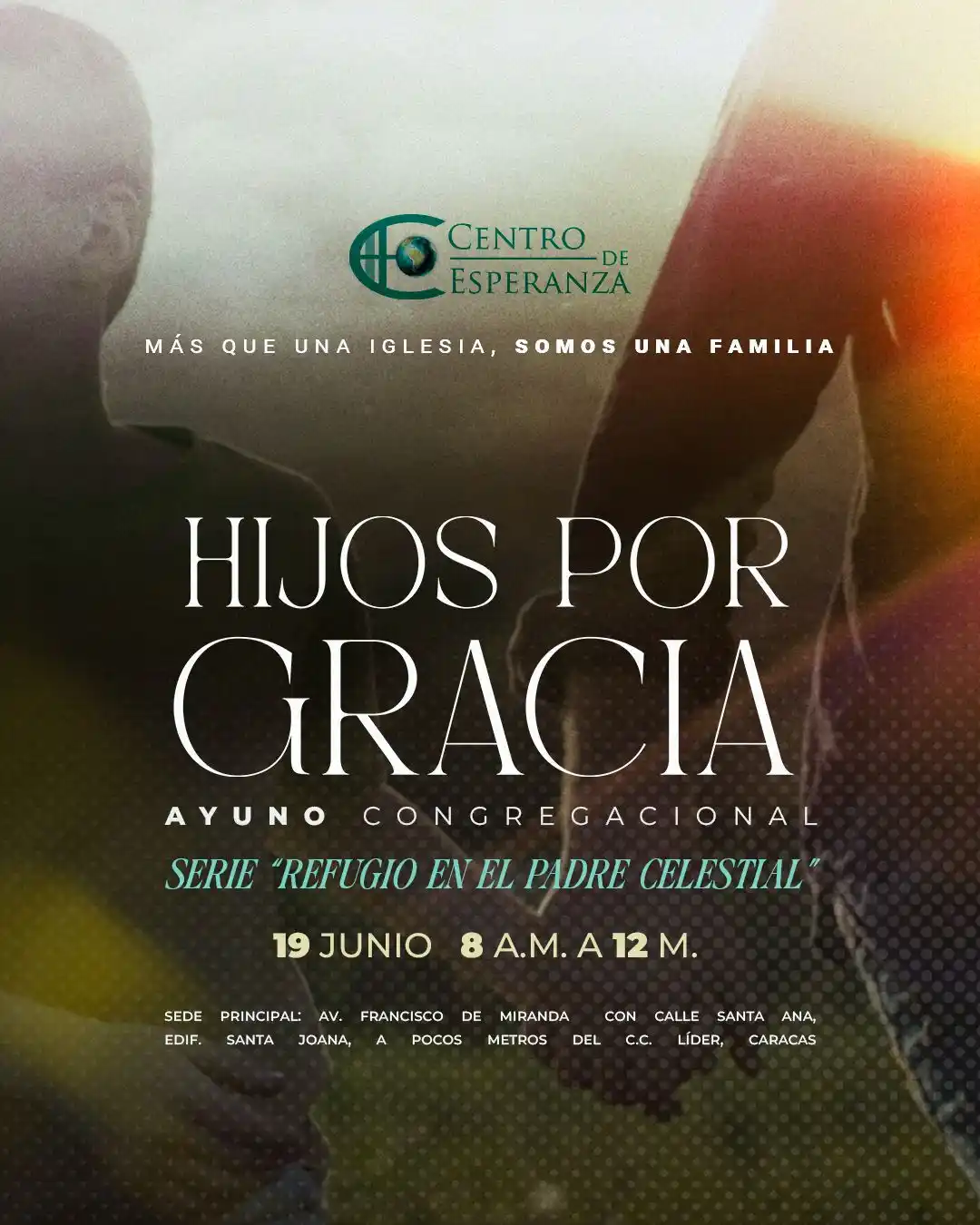Image from Ministerio Internacional Centro de Esperanza: Recibe con gratitud el espíritu de adopción: ¡somos hijos por gracia! ...