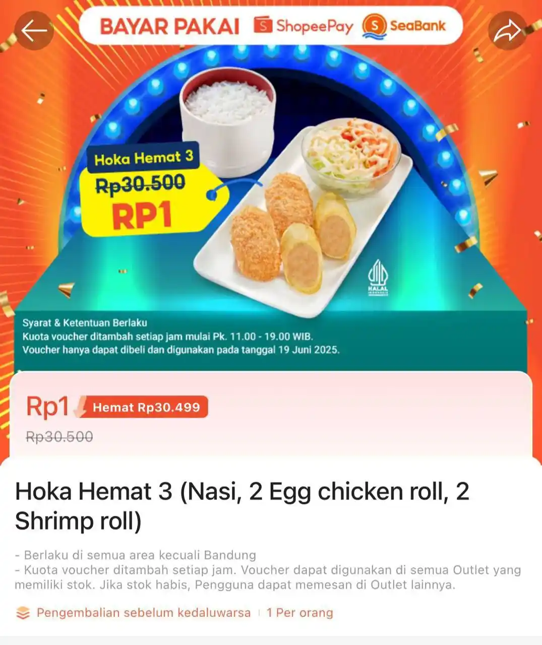 Image from Racun Shopee Receh: RESTOCK TIAP 1 JAM ‼️ ⏰ 11:00 - 19:00 WIB Beli voucher disini https:...