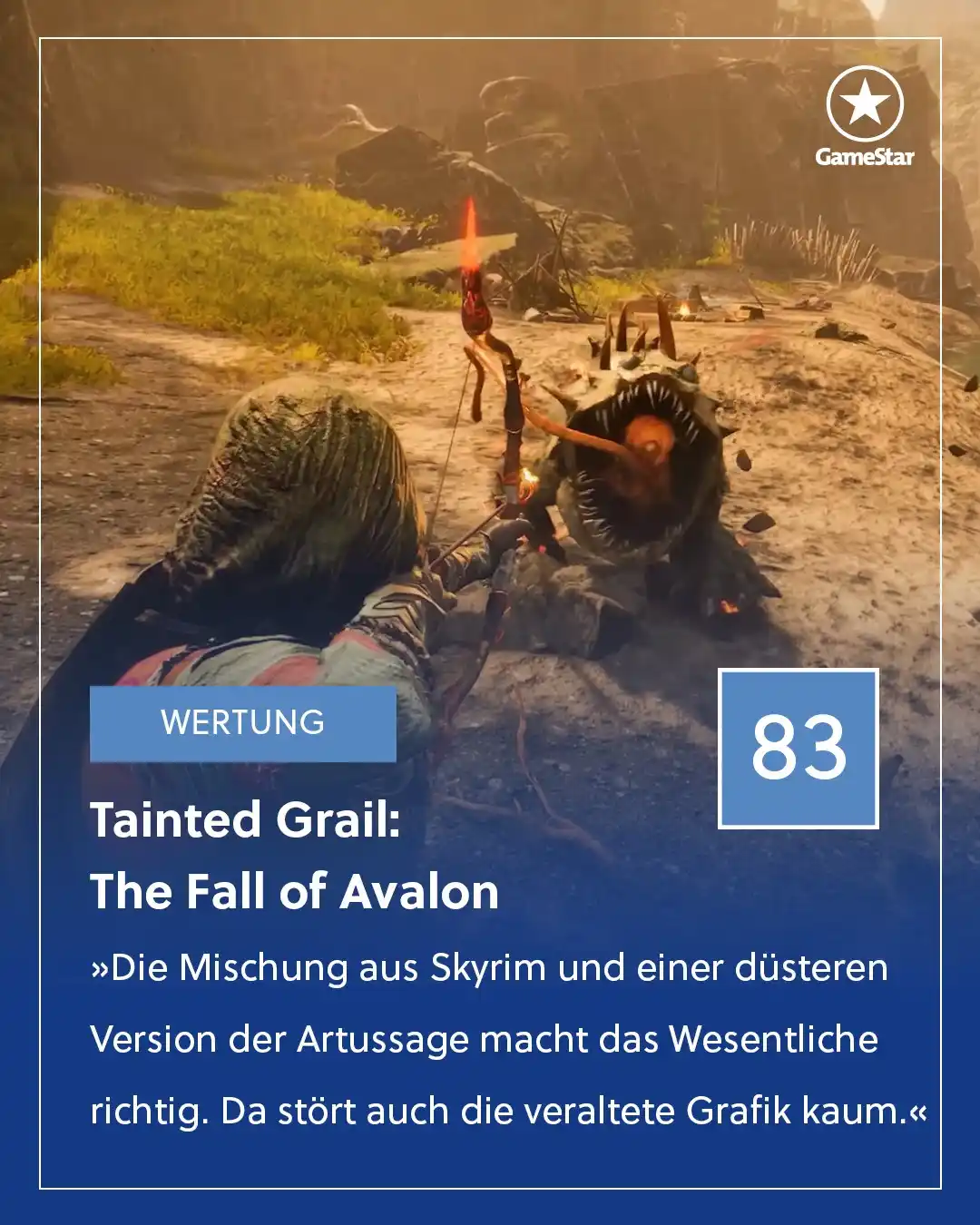 Image from GameStar: Tainted Grail ist genau das düstere Skyrim, das Rollenspieler jetzt br...
