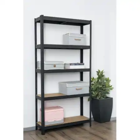 Image from One Deal A Day: *TODAY ONLY! 5-Tier Shelf For R449.99*  The 5 layer matte shelf is sui...