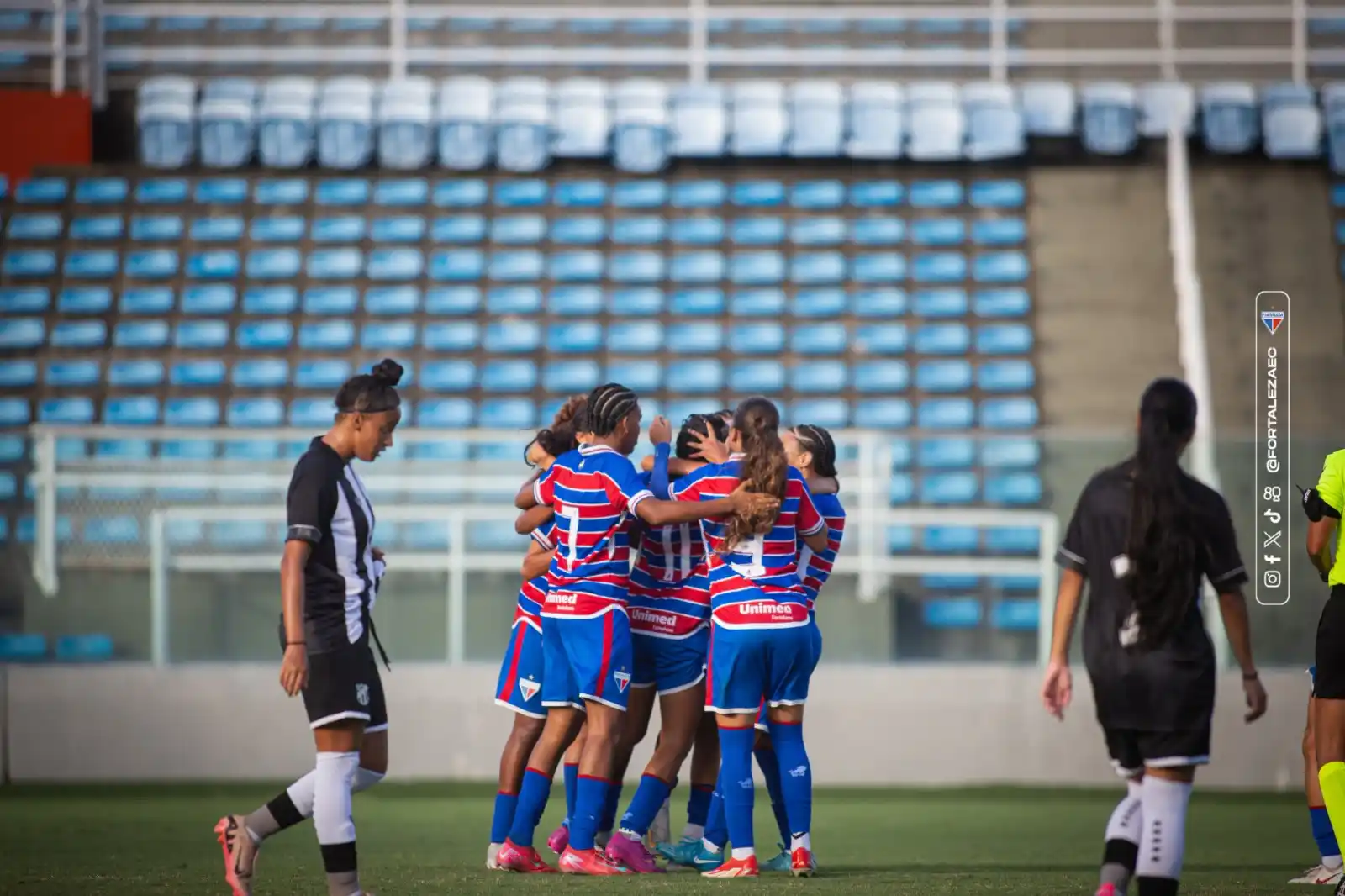 Image from ge.globo | Fortaleza: *UHU, LEOAS!*  Fortaleza vence Ceará pelo Brasileiro Feminino Sub-20 �...