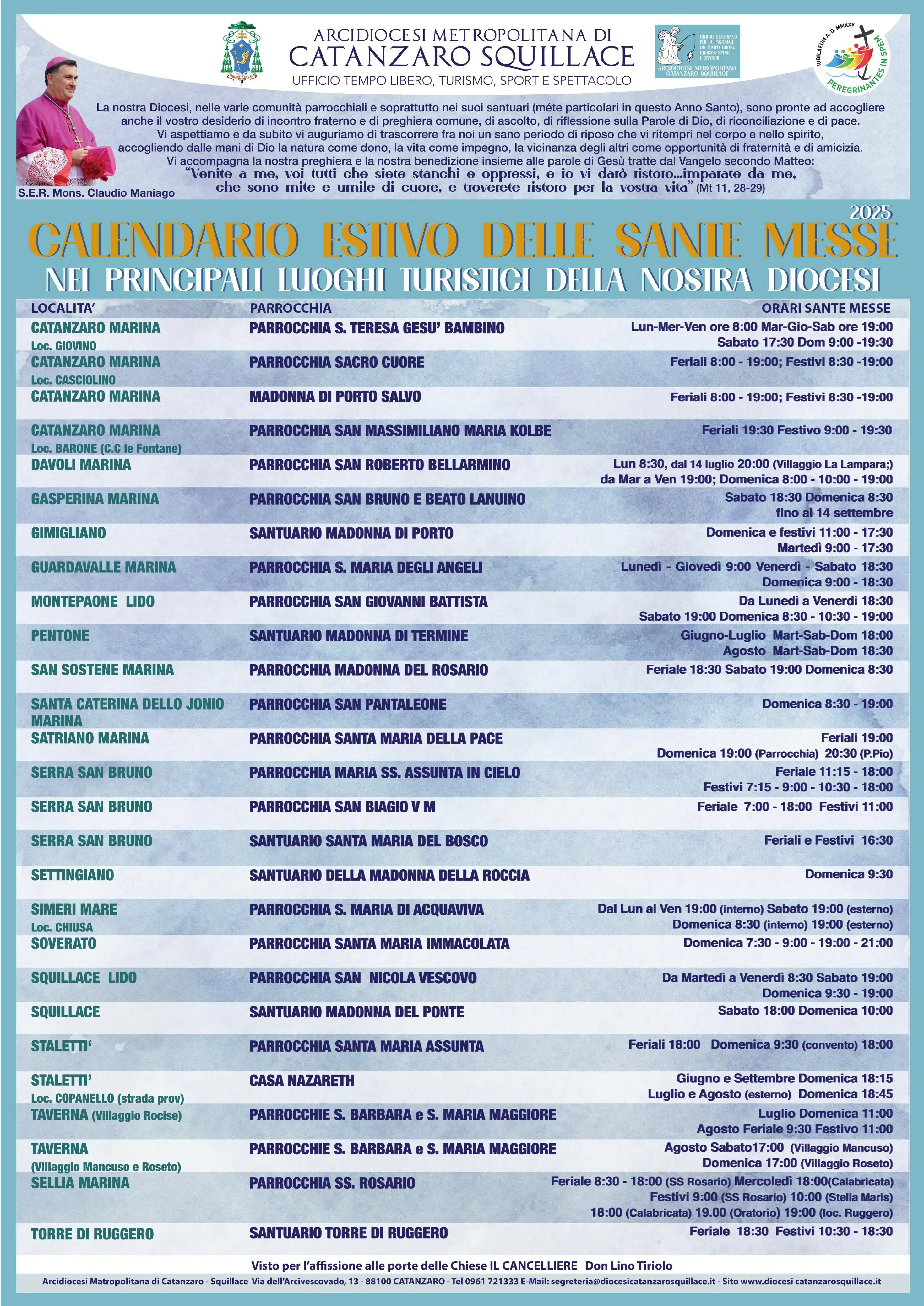 Image from Arcidiocesi Metropolitana di Catanzaro-Squillace: πΌπβππππππ πππππππ πππππ πππ
π: ππ ππππποΏ½...