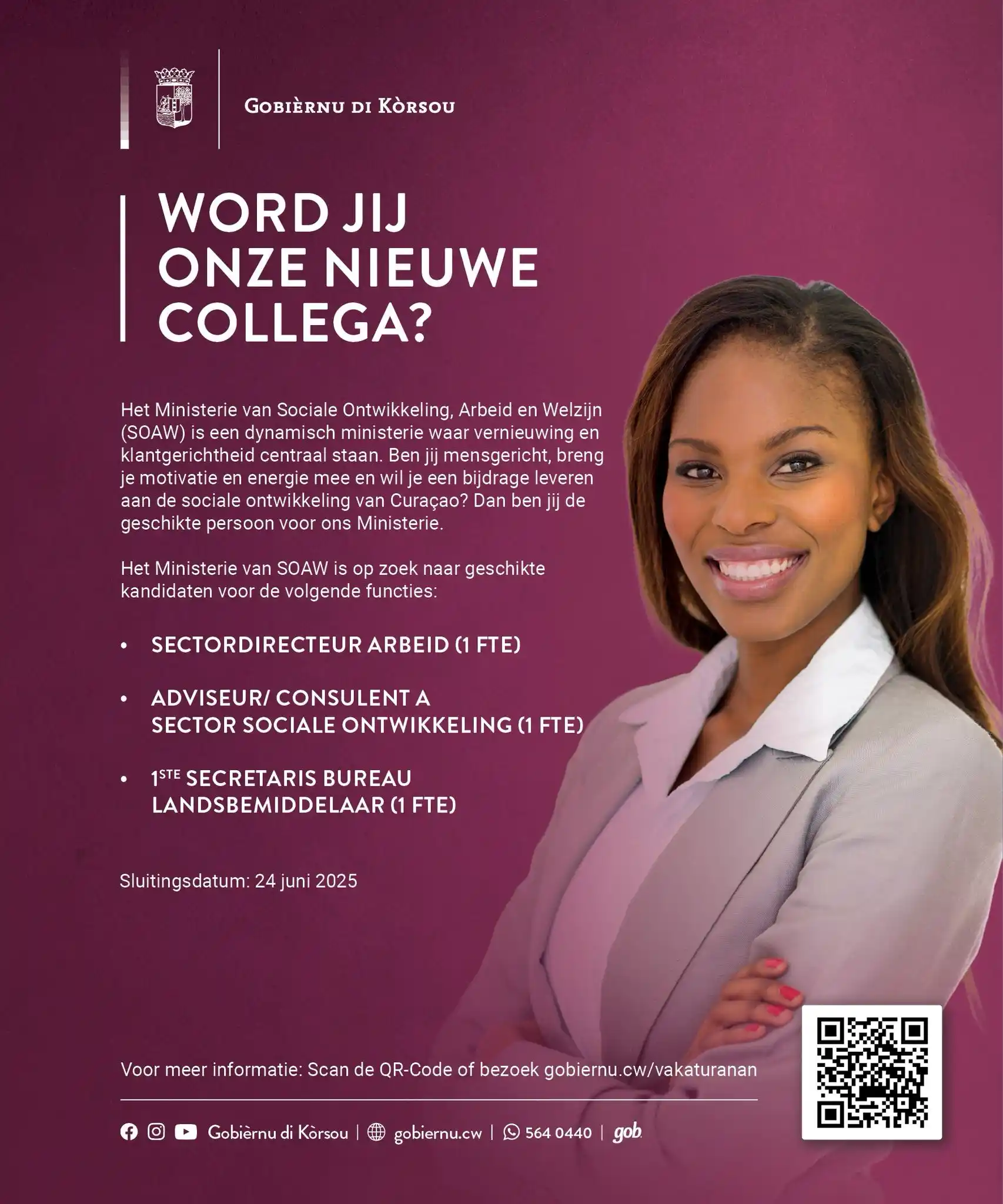 Gobièrnu di Kòrsou post