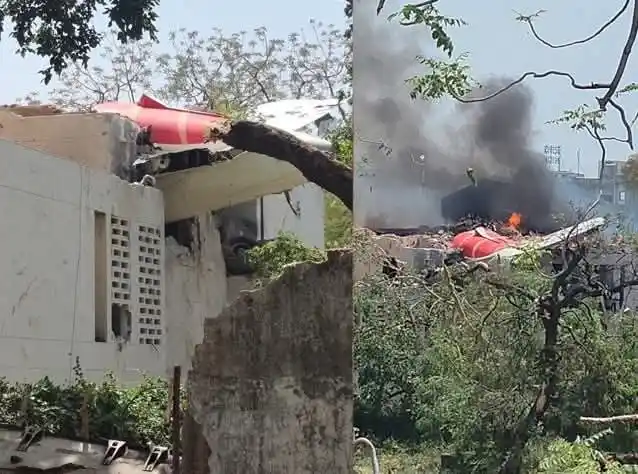 Image from 🕋 پیـــغـــامِ امـــن و ســـلامتـــی: یہ ائیر انڈیا کا بوئنگ 787 تھا۔ جو انڈین ریاست گجرات کے شہر احمد آباد ...