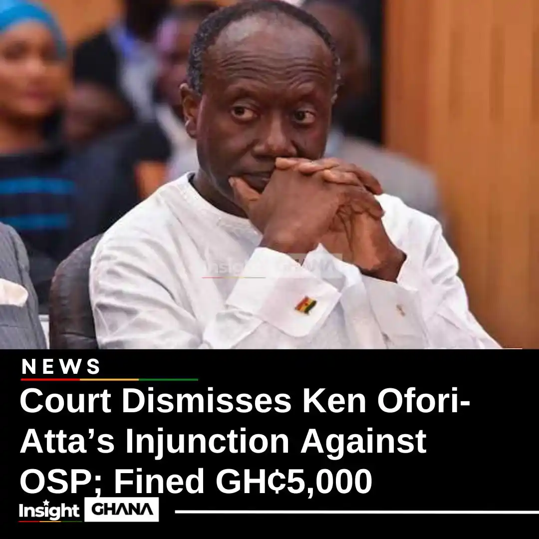 Image from Insight Ghana: A Human Rights Court in Accra has dismissed an application by former F...