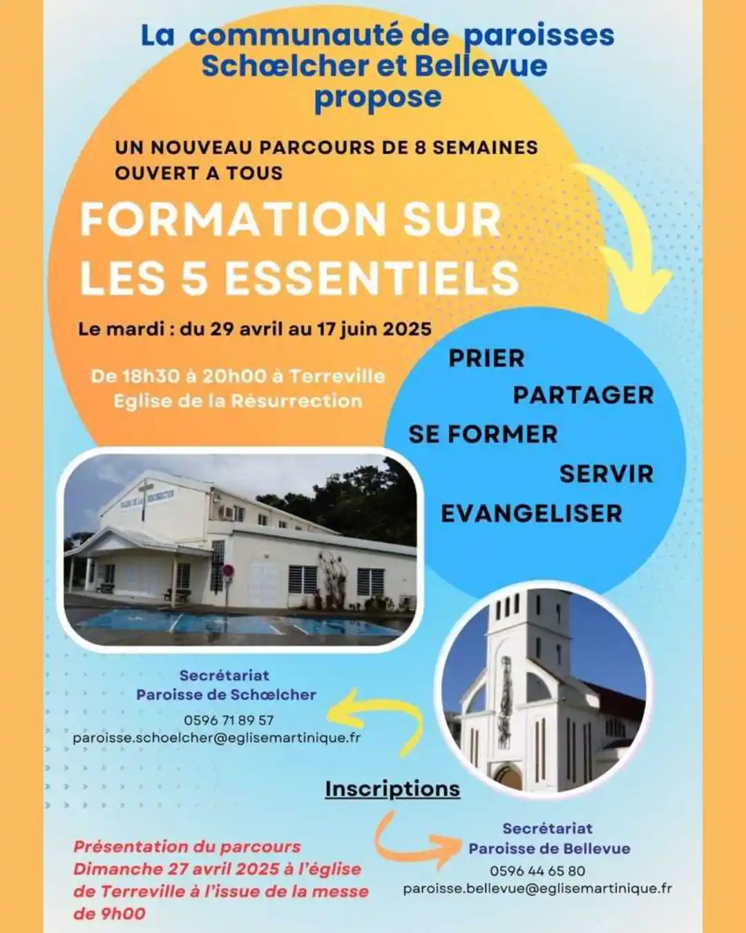 Image from Église Catholique en Martinique (Diocèse de Martinique): 𝗔𝗚𝗘𝗡𝗗𝗔 Les rendez-vous cette semaine dans notre diocèse ! Retro...