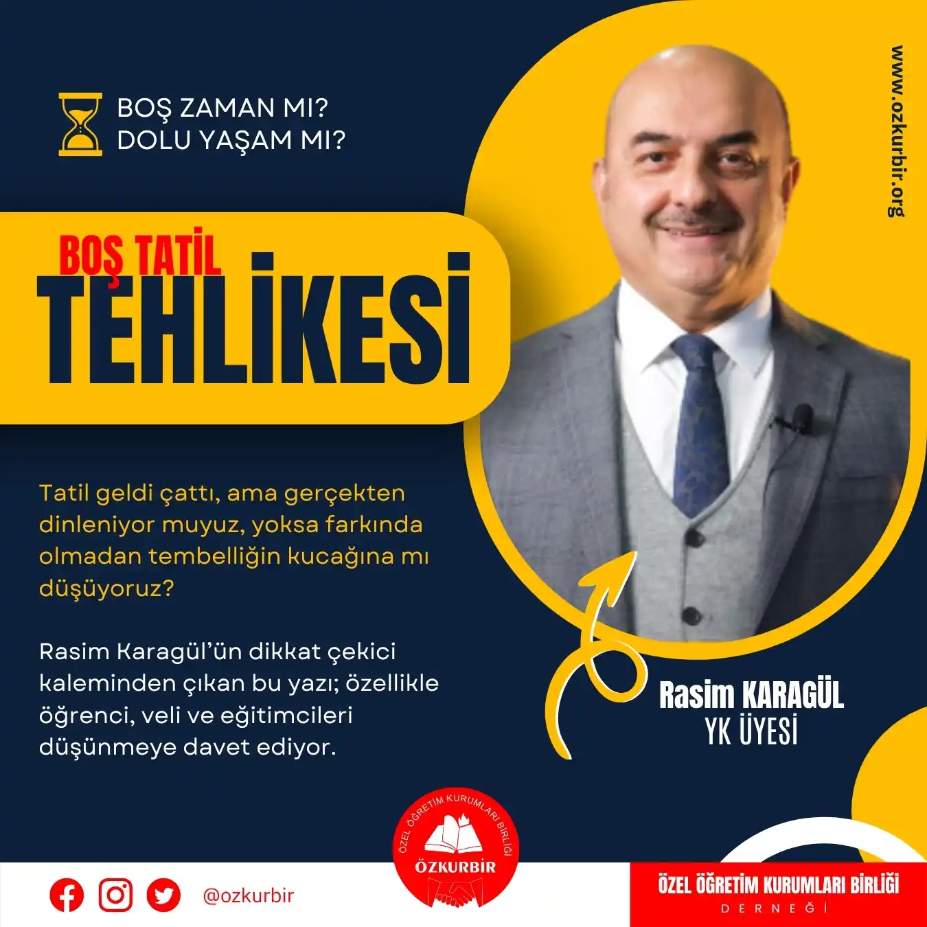 Image from ÖZKURBİR: 📌 *Boş Tatil Tehlikesi: Dinlenmekle Tembellik Arasındaki İnce Çizgi* ...