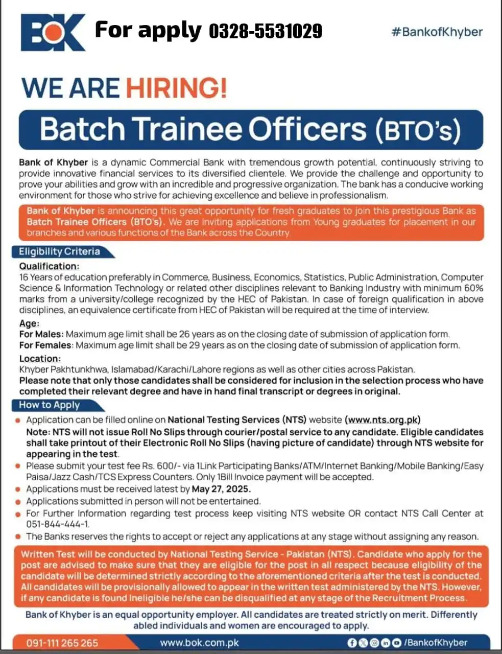 All Pakistan Jobs Alert post