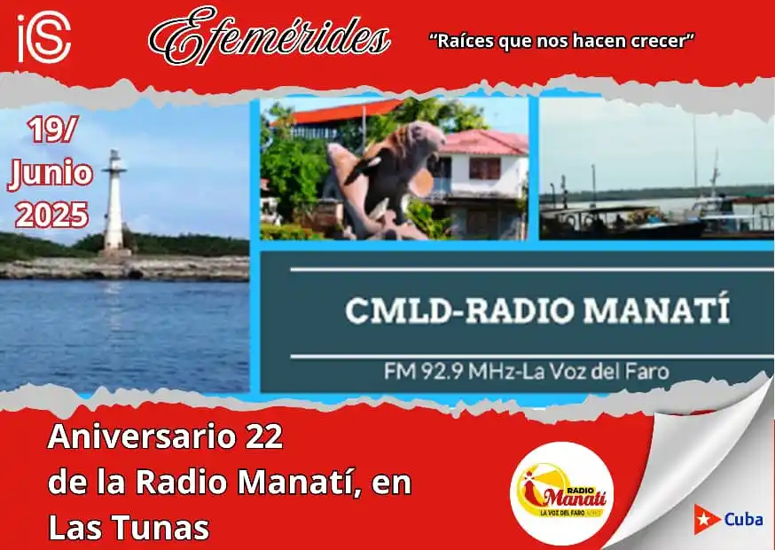 Image from ICS Cuba: 📻Con la fundación de Radio Manatí, en 2003, se hacía realidad un viej...