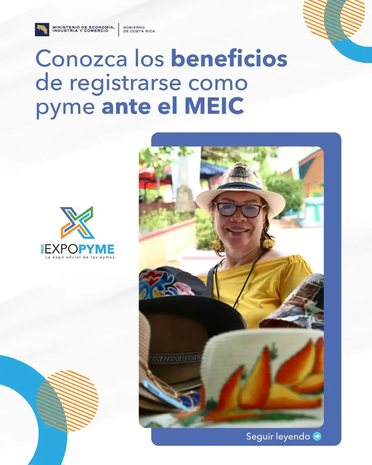 Image from Emprendedores y Pymes MEIC : 👏👏👏¡Conozca los beneficios de registrarte como <a class="text-blue-...