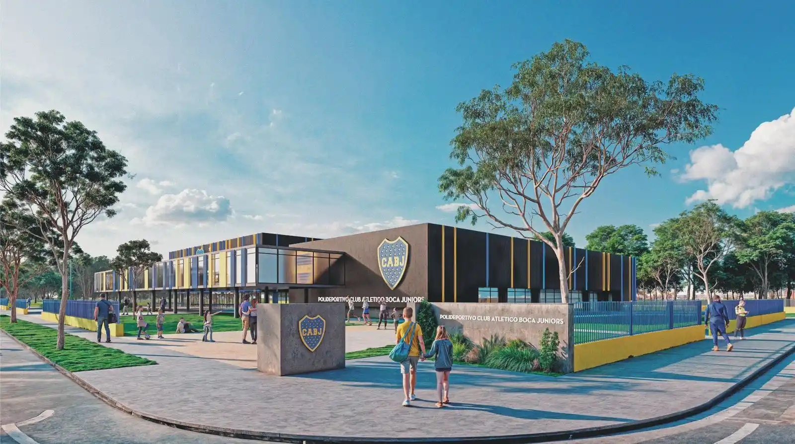 Image from Boca Juniors: 💙💛 𝗖𝗼𝗻𝘀𝘁𝗿𝘂𝗶𝗺𝗼𝘀 𝗲𝗹 𝗰𝗹𝘂𝗯 𝗾𝘂𝗲 𝘀𝗼𝗻̃𝗮𝗺𝗼𝘀  Con ...