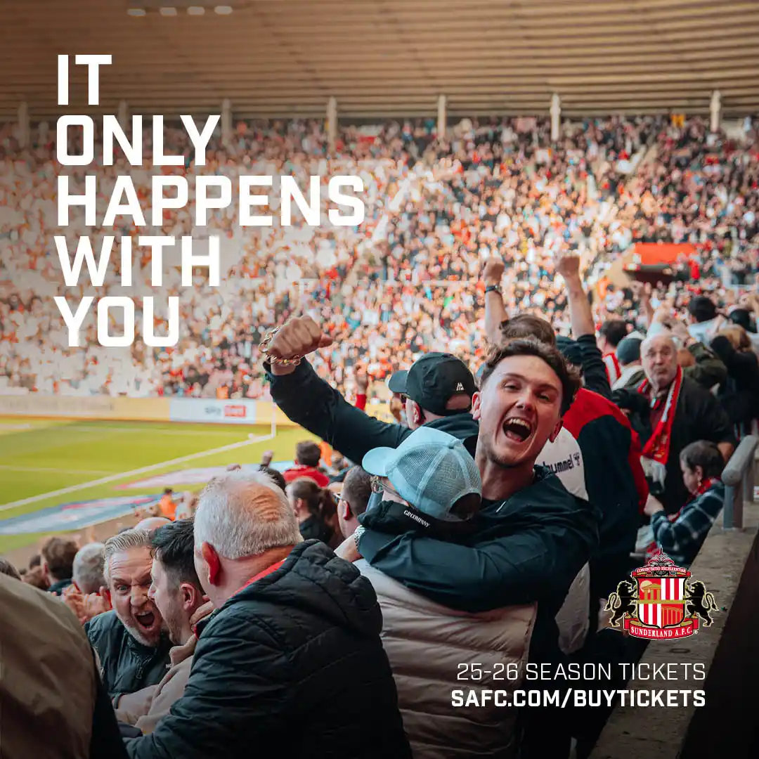 Image from Sunderland AFC: 🫵 Don’t miss your chance to be part of every Premier League moment at...
