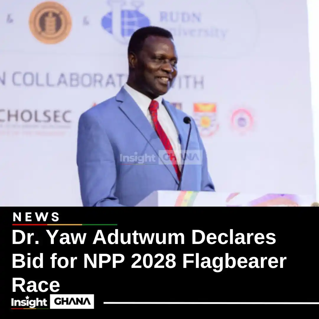 Image from Insight Ghana: Dr. Yaw Osei Adutwum, the former Minister of Education and Member of P...