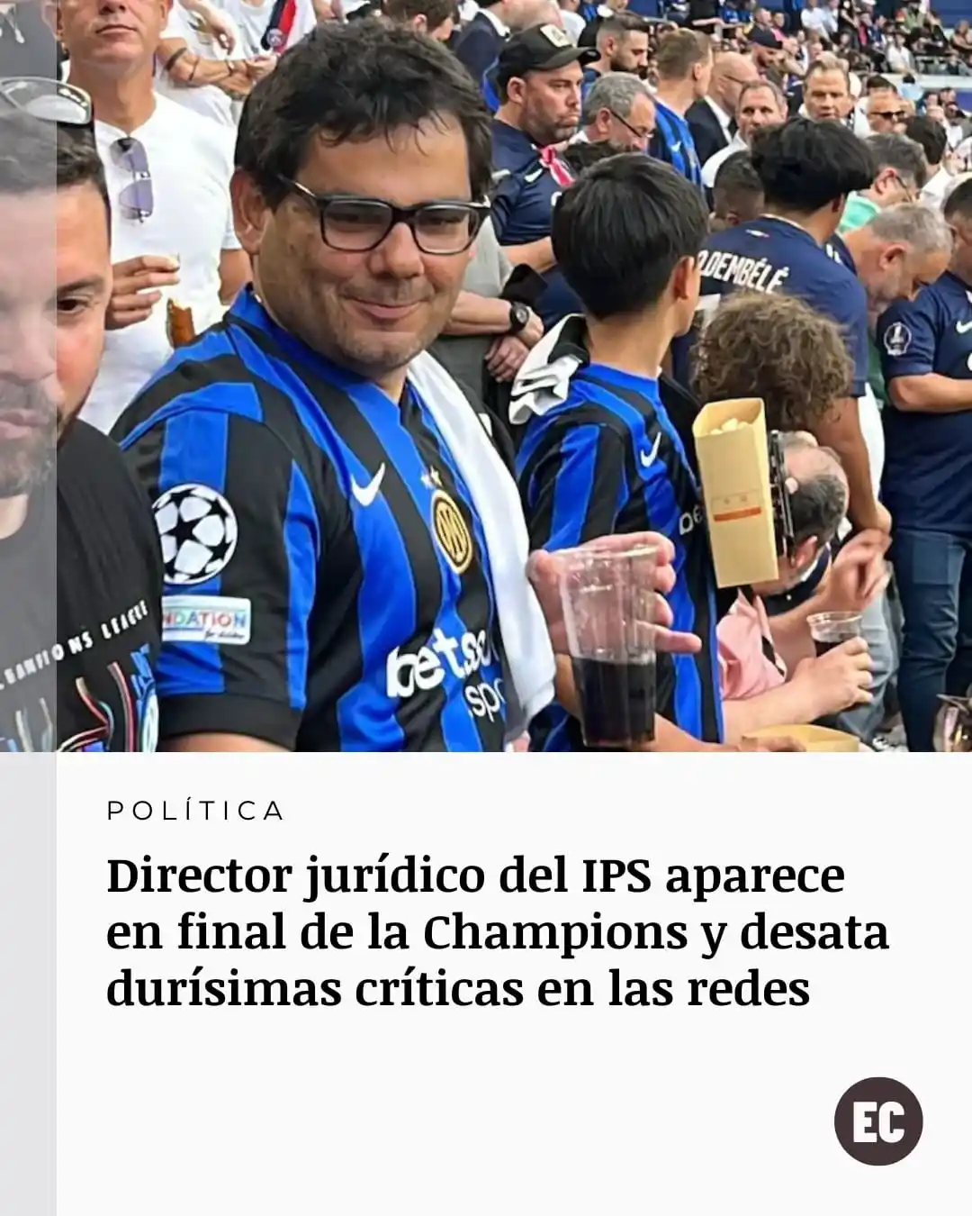 Image from EL CRONISTA: El director jurídico del Instituto de Previsión Social (IPS), José Gon...